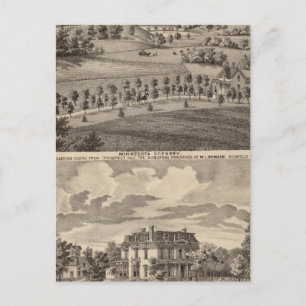 Carte Postale Paysage du Minnesota dans la vallée de la rivière