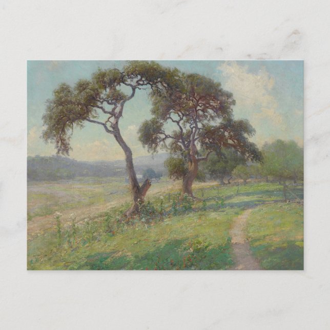 Carte Postale Paysage du Texas Hill Country, Onderdonk (Devant)