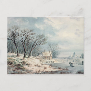 Carte Postale Paysage : Hiver