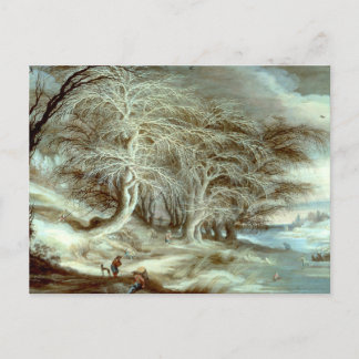 Carte Postale Paysage hivernal Gijsbrecht Leytens