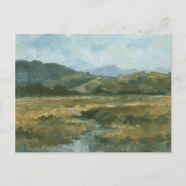 Carte Postale Paysage III d'Impasto (Devant)