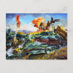 CARTE POSTALE PAYSAGE IMAGINAIRE DE BOGOMIL