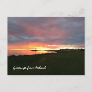 Carte Postale Paysage islandais