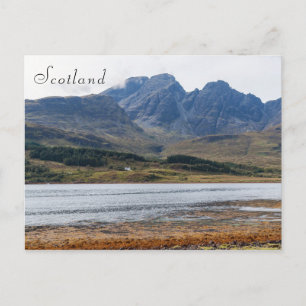 Carte Postale Paysage magnifique de l'île de Skye - Écosse, Roya