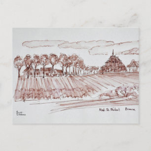 Carte Postale Paysage Mont Saint-Michel   Normandie, France