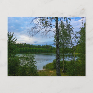 Carte Postale Paysage Naturel Scénique Birmanie Biélorussie Cart