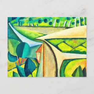 Carte Postale Paysage par Amadeo de Souza-Cardoso