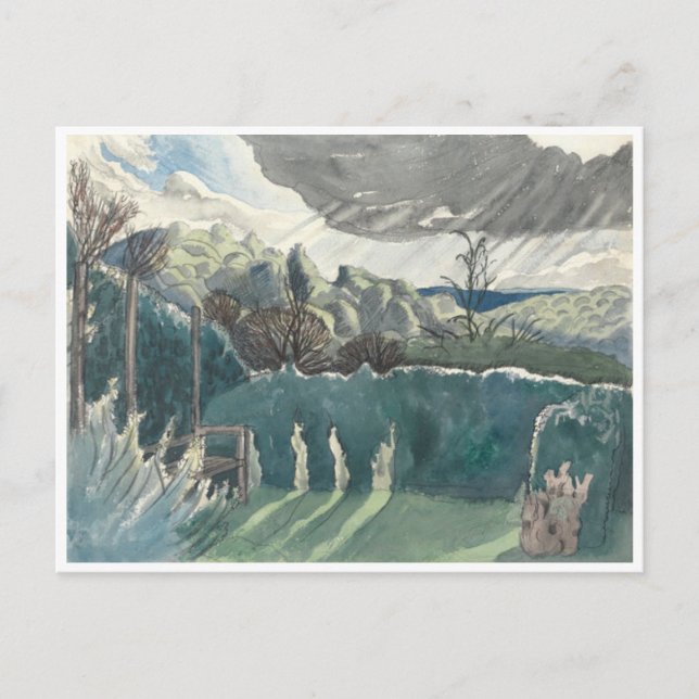 Carte Postale Paysage par Paul Nash (Devant)
