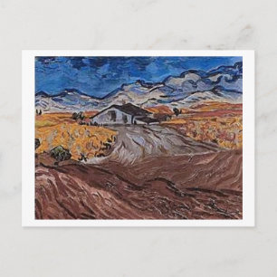 Carte Postale Paysage Près De Saint-Rémy, Vincent van Gogh