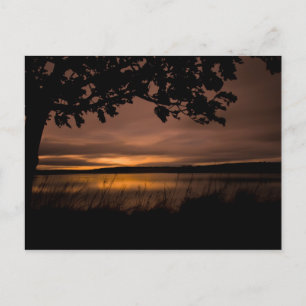 Carte Postale Paysage Sunset Northumberland