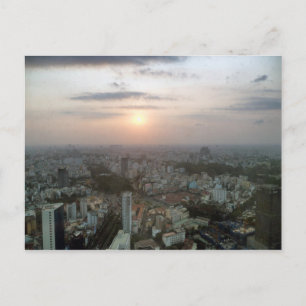 Carte Postale Paysage urbain de Hoi Chi Mihn (Saigon) à partir d