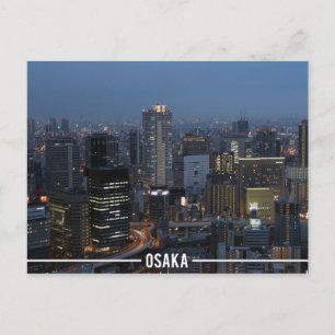 Carte Postale Paysage urbain d'Osaka