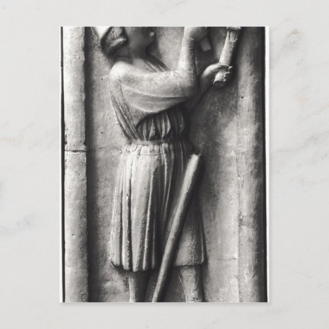 Carte Postale Paysan aiguisant son escroquerie pour (Devant)