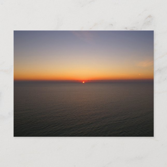 Carte Postale PCB Sunset J'Aimerais Que Vous Étiez Ici (Devant)
