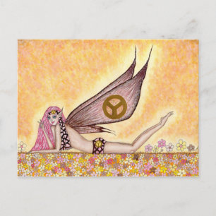 Carte Postale Peace Faery