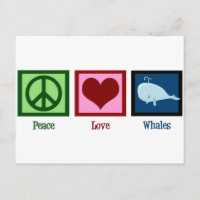 Peace Love Whales