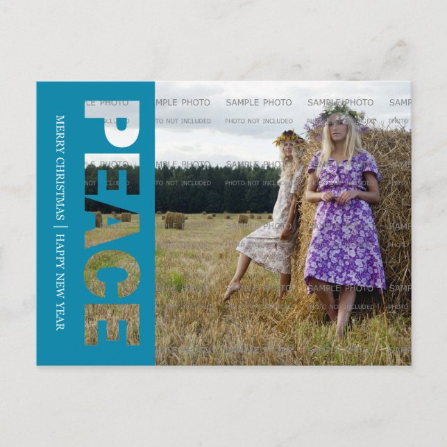 Carte postale Peace Photo (Devant)