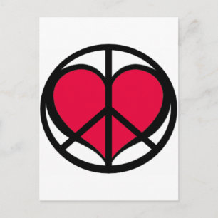Carte Postale PeaceLove