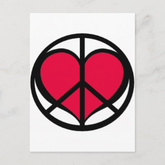 Carte Postale PeaceLove