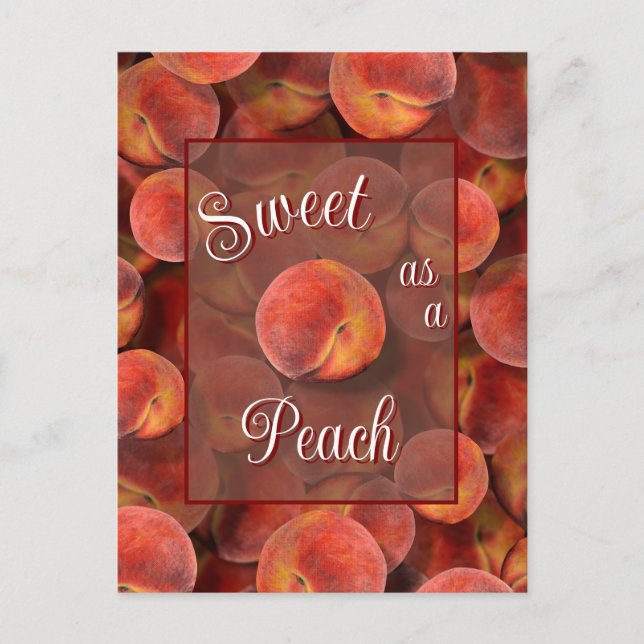 Carte postale Peach (Devant)