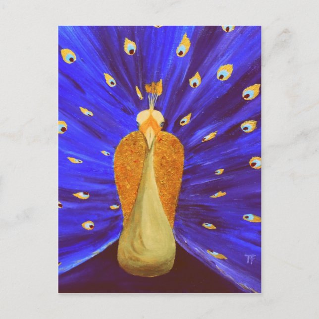 Carte Postale Peacock magique (Devant)