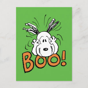 Carte Postale Peanuts   Snoopy Boo