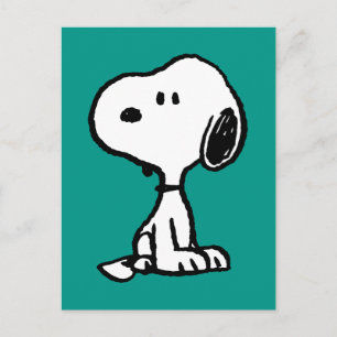 Carte Postale Peanuts   Snoopy se transforme