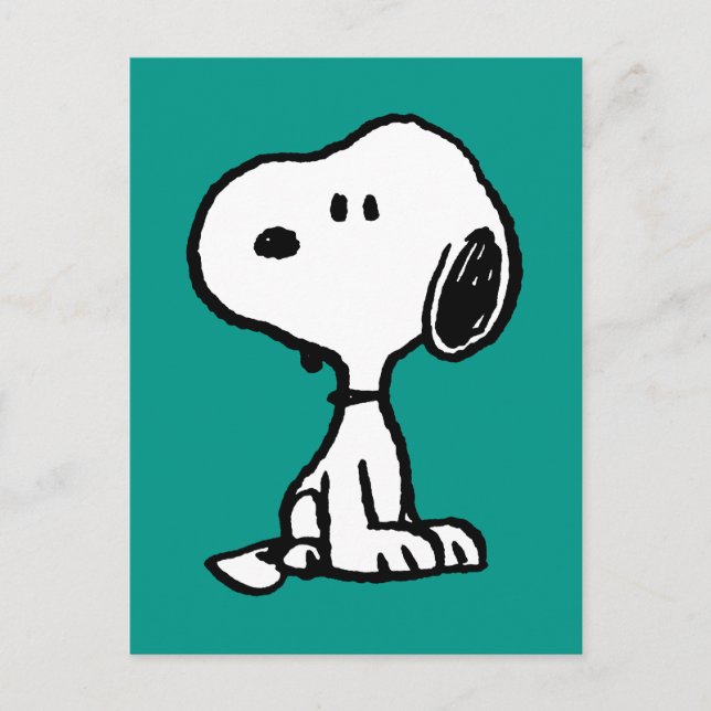 Carte Postale Peanuts | Snoopy se transforme (Devant)