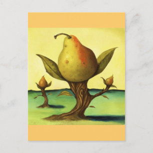 Carte Postale Pear tree