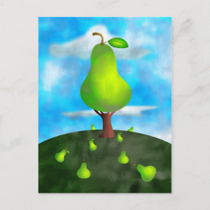 Carte Postale Pear tree