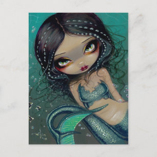 Carte postale Pearl Swirl Mermaid