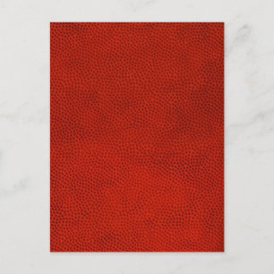 Carte Postale Peau de texture de gros plan du basket
