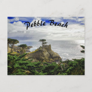 Carte Postale Pebble Beach California Ocean View