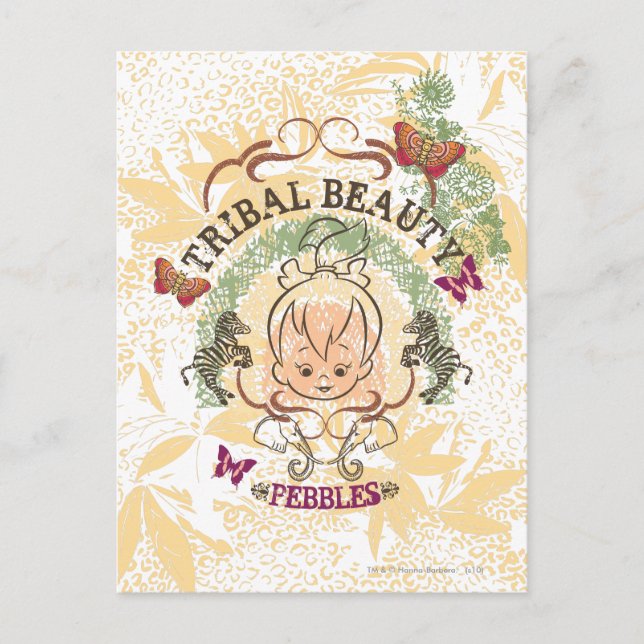 Carte Postale PEBBLES™ Beauté tribale (Devant)