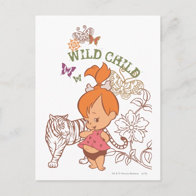 Carte Postale PEBBLES™ Enfant Sauvage (Devant)