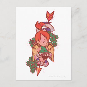 Carte Postale PEBBLES™ Fille de papa