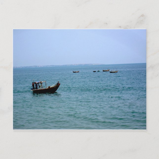 Carte Postale Pêche (Devant)