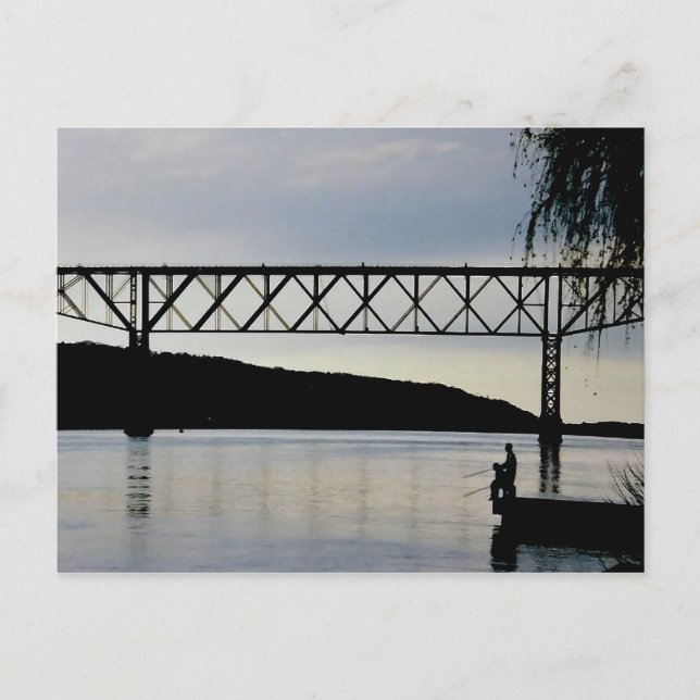 Carte Postale Pêche' (Devant)