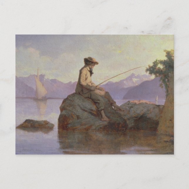 Carte Postale Pêche (Devant)