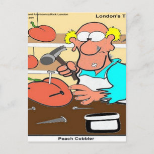 Carte Postale Pêche Cobbler Drôle de LTCartoons
