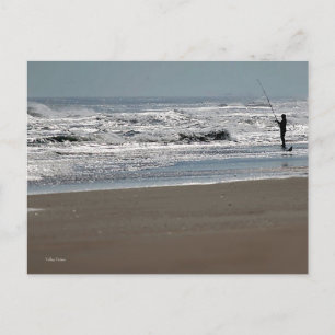 Carte Postale Pêche en eau mousseuse