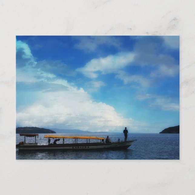 Carte Postale Pêche. Halmahera Est. Indonésie (Devant)