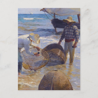Carte Postale Pêcheur valencien - Joaquín Sorolla