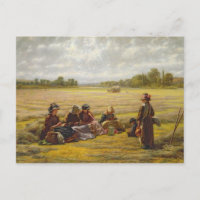 Pêcheurs reposant au soleil, Berkshire, 1865