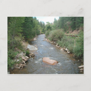 Carte Postale Pecos River, Père Noël Fe National Forest, Nouveau