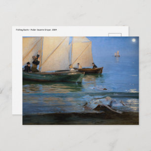 Carte Postale Peder Severin Kroyer - Bateaux de pêche