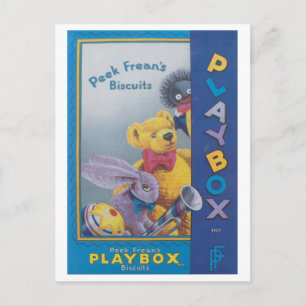 Carte Postale Peek Frean's Biscuits Playbox Ad