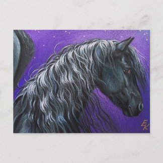 Carte Postale Pegasus nocturne