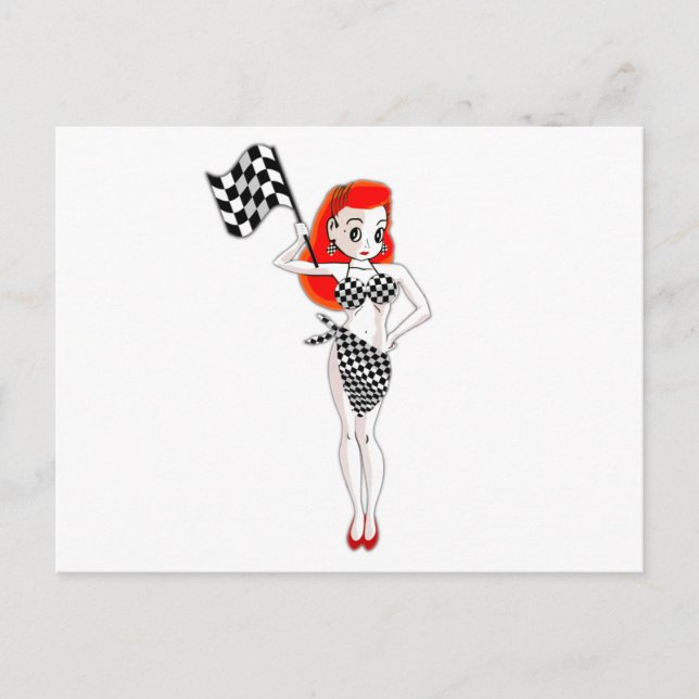 Carte Postale Peggy Pitstop (Devant)