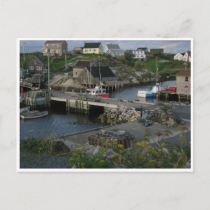 Carte Postale Peggys Cove Halifax Nouvelle-Écosse Canada